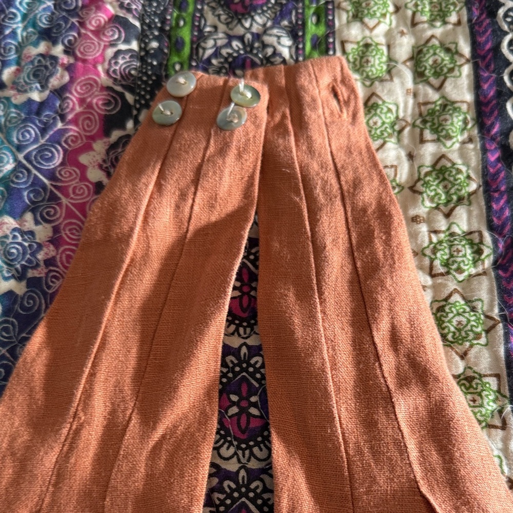 Cloth & Stone Cross-Halter Maxi Dress in Rust - Picture 4 of 8